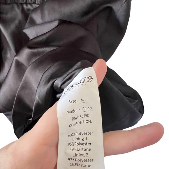 House of CB Niladi Corset Mini Black Dress - Picture 6 of 16